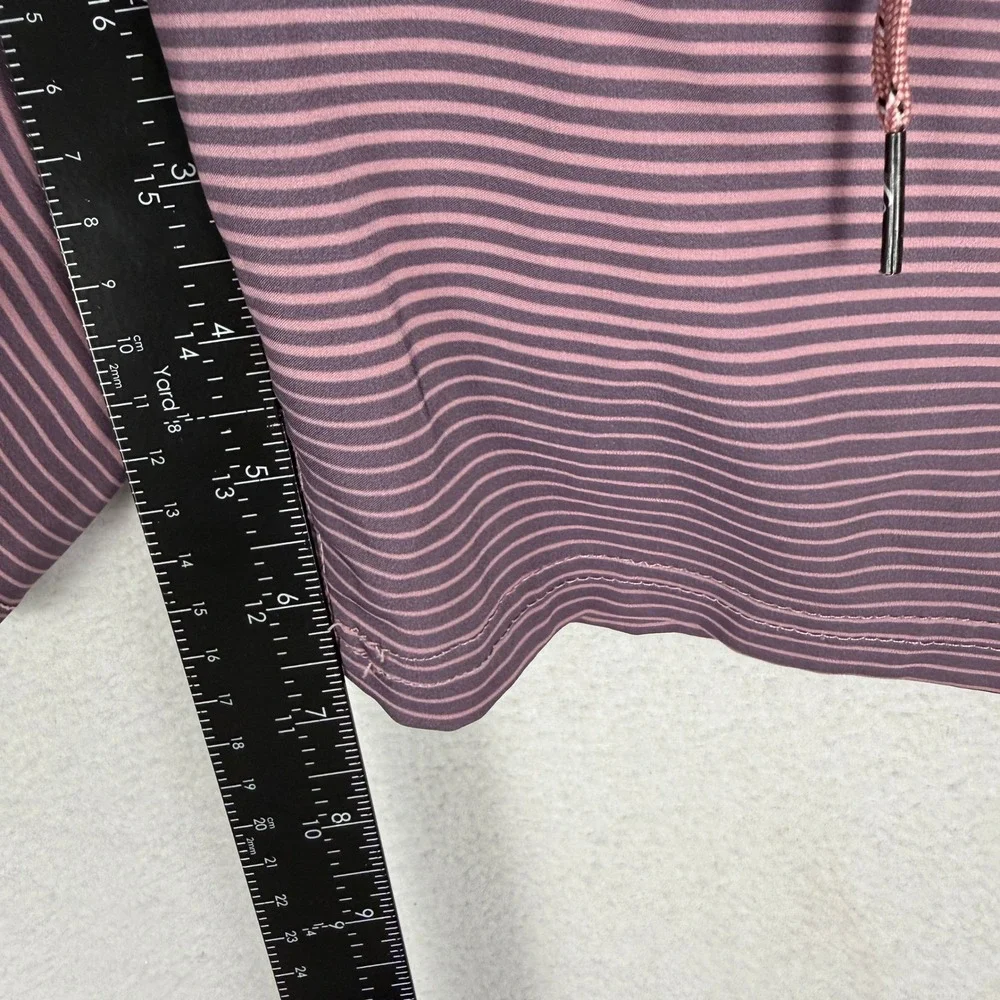 Quiksilver Mens XXL Board Shorts Purple Striped‎ Ombre Lined Swim Trunks